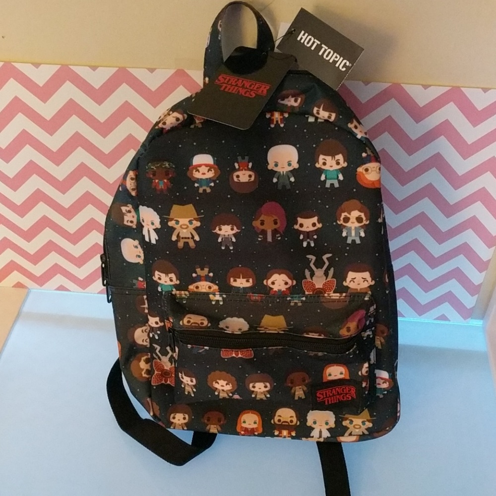 Stranger Things characters mini backback